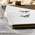 Bird Design Letterpress